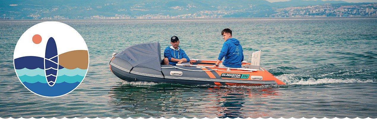 Schlauchboote mit Außenbordmotoren - 370 cm