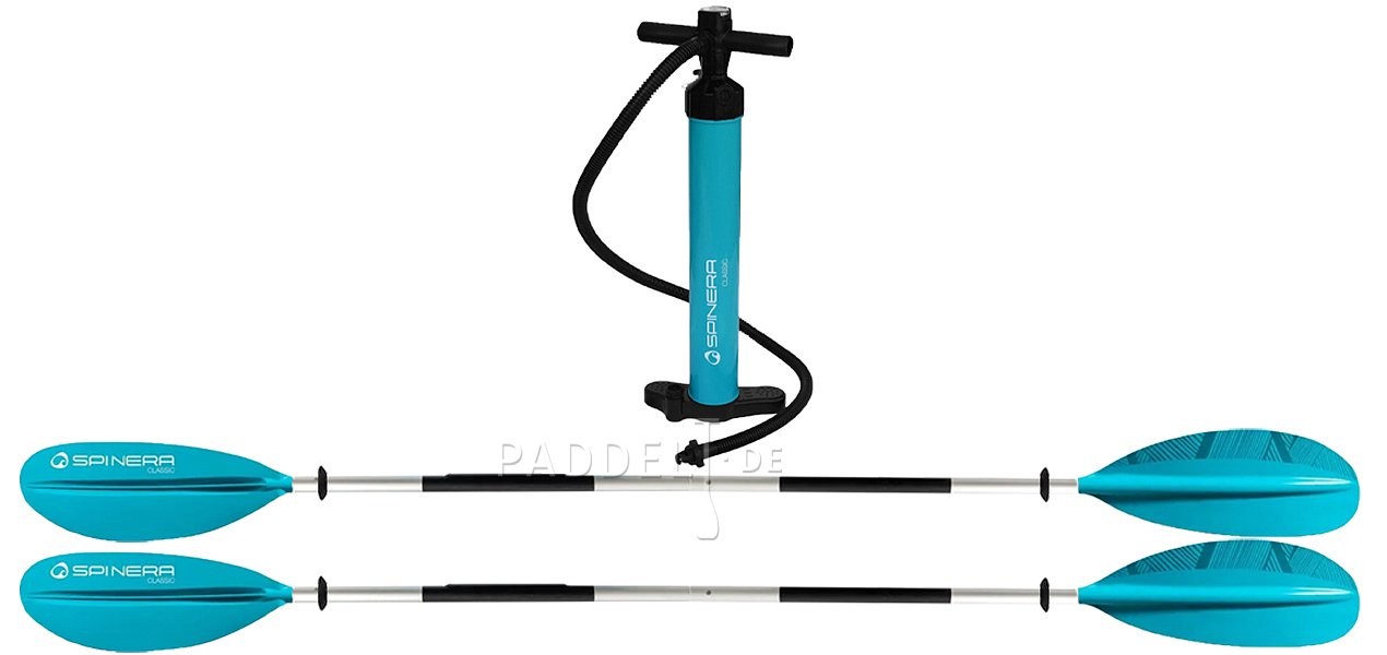 Kayak Set - SPINNERY - SUPKAYAK - 2 padd+pump