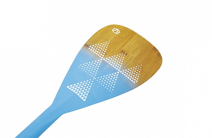 AZTRON PHASE bamboo carbon 3-teiliges verstellbares SUP Paddel