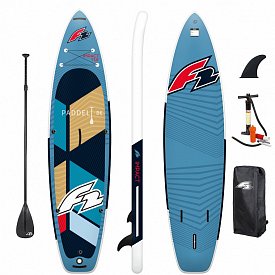 SUP F2 IMPACT 11'8 TURQUISE mit Paddel - aufblasbares Stand Up Paddle Board