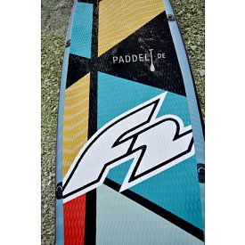 SUP F2 IMPACT 11'8 TURQUISE mit Paddel - aufblasbares Stand Up Paddle Board