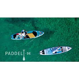 SUP F2 IMPACT 11'8 TURQUISE mit Paddel - aufblasbares Stand Up Paddle Board