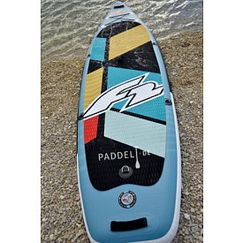 SUP F2 IMPACT 11'8 TURQUISE mit Paddel - aufblasbares Stand Up Paddle Board