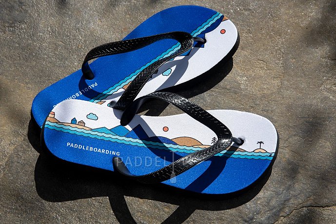 Flip Flops PADDLEBOARDING Landschaft