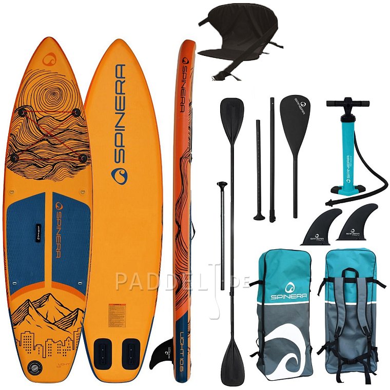 SUP SPINERA LIGHT 10'6 ULT - aufblasbares Stand Up Paddle Board