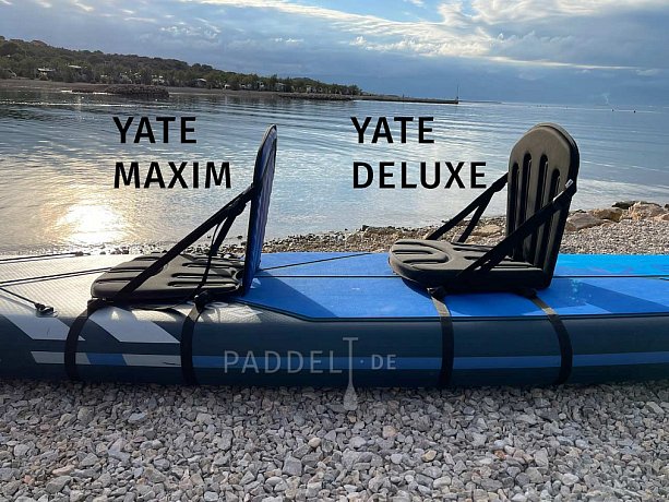 Kajak-Sitz YATE für SUP Board - für die Befestigung ohne Ösen