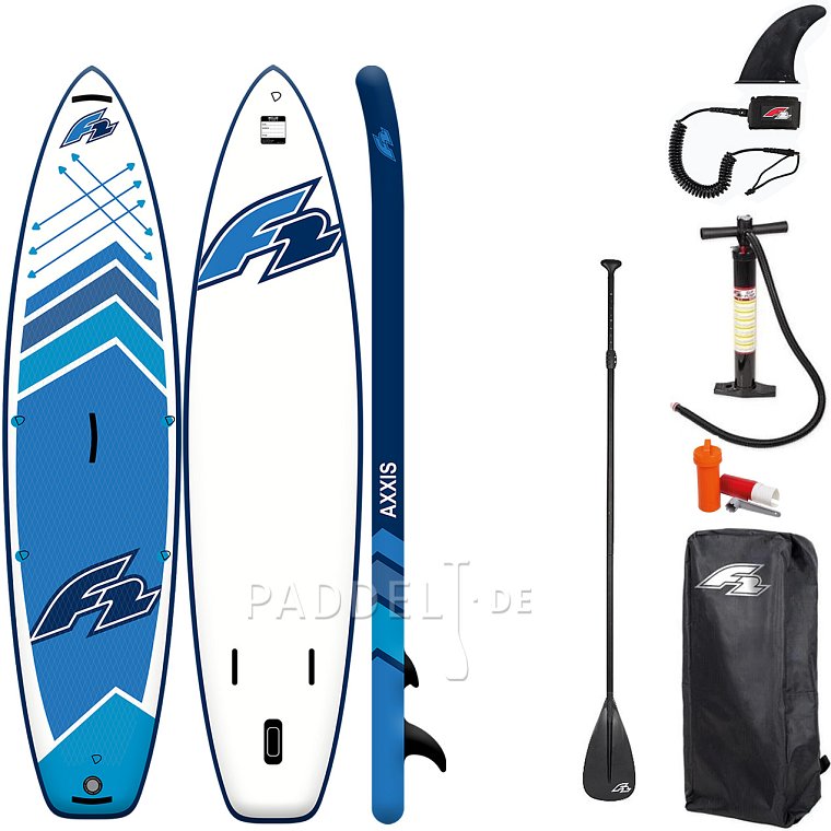 SUP F2 AXXIS SMU 12'2 LIGHT BLUE Modell 2024 - aufblasbares Stand Up Paddle Board