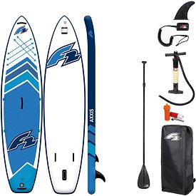 SUP F2 AXXIS SMU 12'2 LIGHT BLUE Modell 2024 - aufblasbares Stand Up Paddle Board