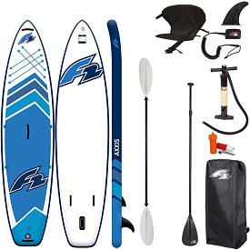 SUP F2 AXXIS SMU 11'6 LIGHT BLUE Modell 2024 - aufblasbares Stand Up Paddle Board