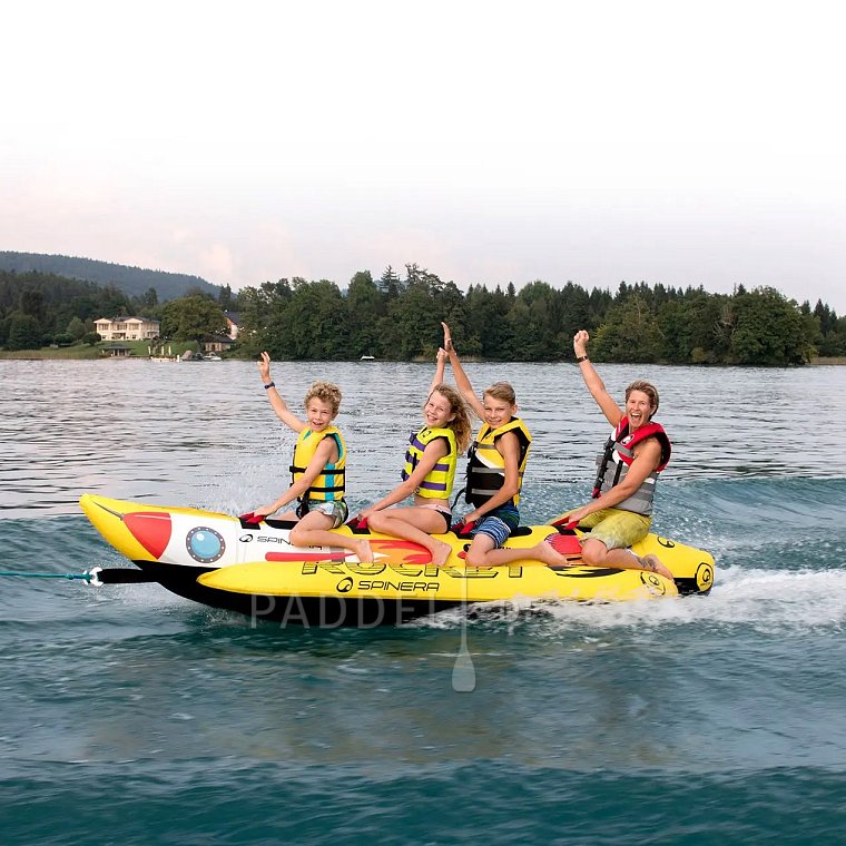 Tube SPINERA ROCKET 4 Towable - Bananenboot 4 Personen