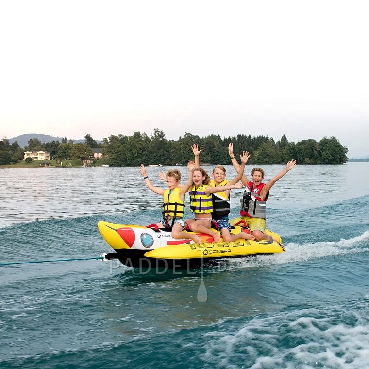 Tube SPINERA ROCKET 4 Towable - Bananenboot 4 Personen