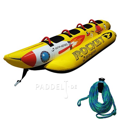 Tube SPINERA ROCKET 4 Towable - Bananenboot 4 Personen