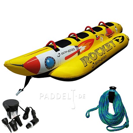 Tube SPINERA ROCKET 4 Towable - Bananenboot 4 Personen