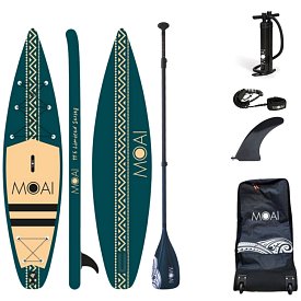 SUP MOAI 11'6 Ultra Light Limited Edition mit Carbon-Paddel - aufblasbares Stand Up Paddle Board