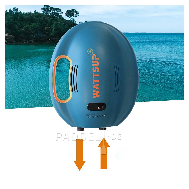 Elektrische Pumpe WATTSUP Swift+ battery bis 20PSI für SUP Boards