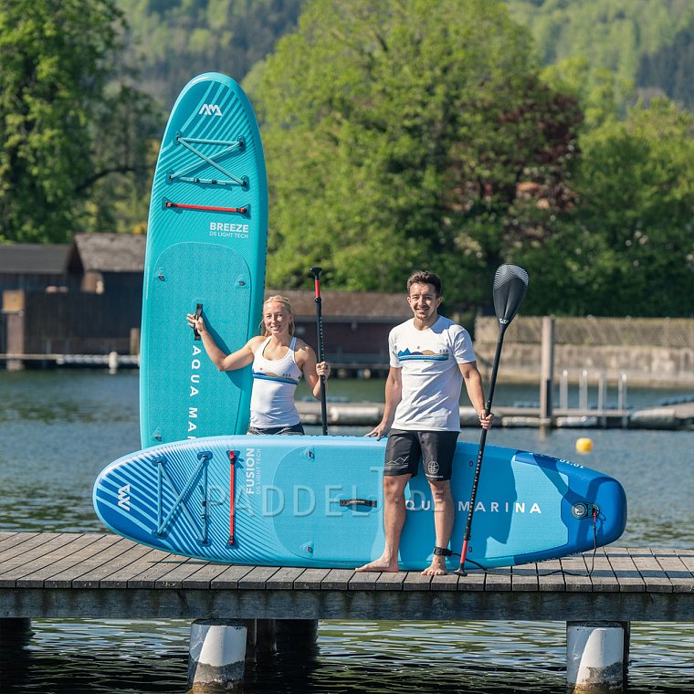 SUP AQUA MARINA FUSION 10'10 BLUE - aufblasbares Stand Up Paddle Board