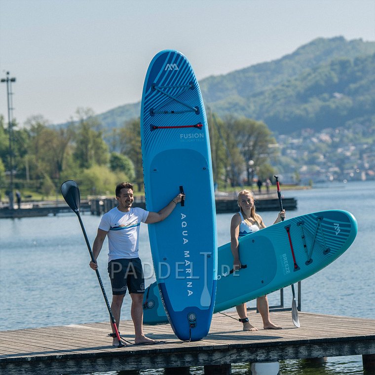 SUP AQUA MARINA FUSION 10'10 BLUE - aufblasbares Stand Up Paddle Board