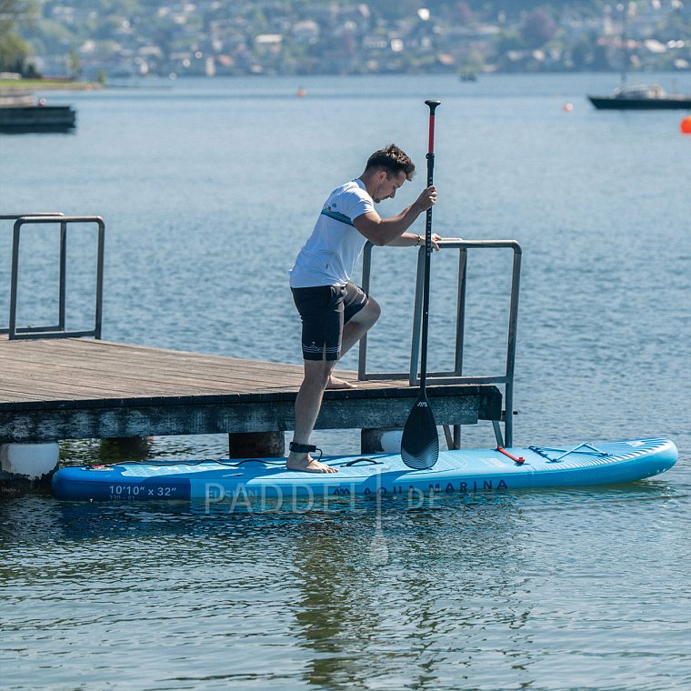 SUP AQUA MARINA FUSION 10'10 BLUE - aufblasbares Stand Up Paddle Board