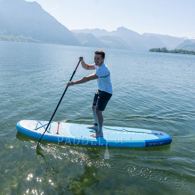 SUP AQUA MARINA FUSION 10'10 BLUE - aufblasbares Stand Up Paddle Board