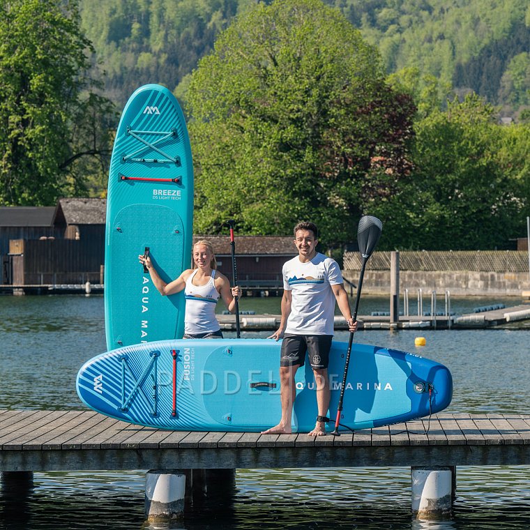 SUP AQUA MARINA FUSION 10'10 BLUE - aufblasbares Stand Up Paddle Board