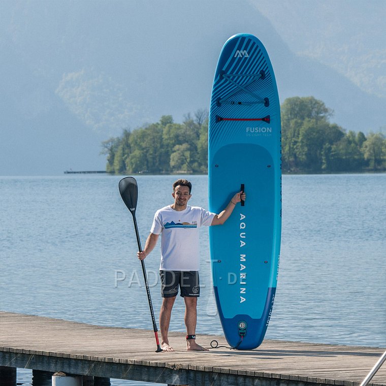 SUP AQUA MARINA FUSION 10'10 BLUE - aufblasbares Stand Up Paddle Board