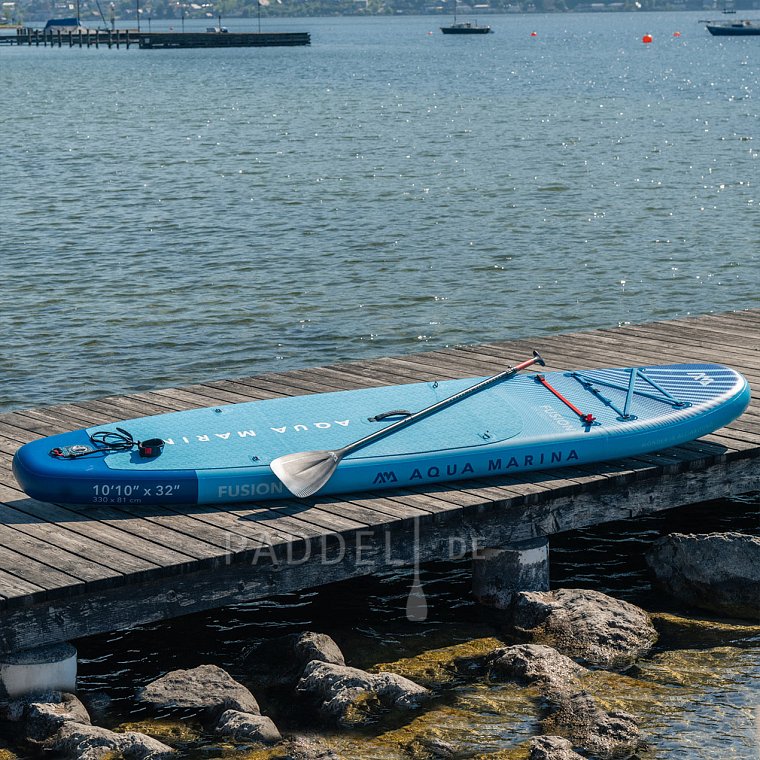 SUP AQUA MARINA FUSION 10'10 BLUE - aufblasbares Stand Up Paddle Board