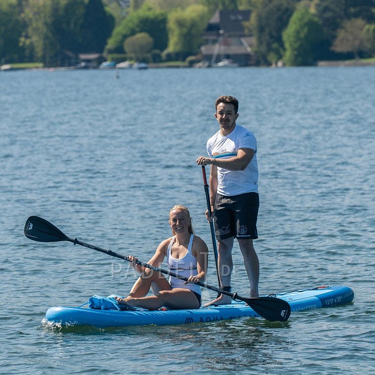 SUP AQUA MARINA MONSTER 12'0 BLUE - aufblasbares Stand Up Paddle Board