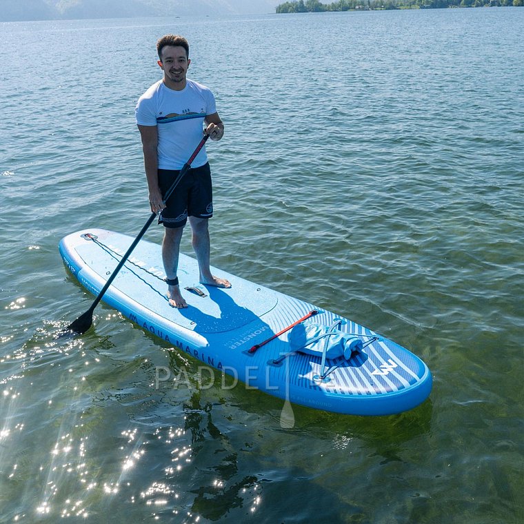 SUP AQUA MARINA MONSTER 12'0 BLUE - aufblasbares Stand Up Paddle Board