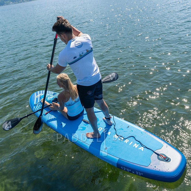 SUP AQUA MARINA MONSTER 12'0 BLUE - aufblasbares Stand Up Paddle Board