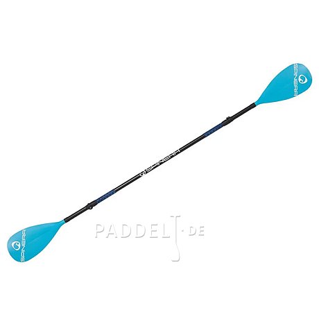 Paddel SPINERA Sup-Kayak Deluxe - 4-teiliges, verstellbares, extra langes Fiberglas-Paddel für SUP und Kajak