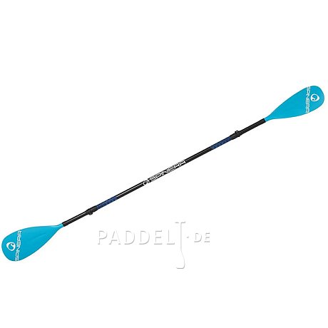 Paddel SPINERA Sup-Kayak Deluxe - 4-teiliges, verstellbares, extra langes Fiberglas-Paddel für SUP und Kajak