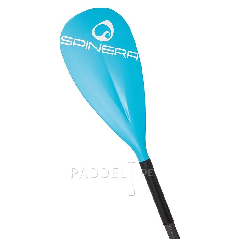 Paddel SPINERA Sup-Kayak Deluxe - 4-teiliges, verstellbares, extra langes Fiberglas-Paddel für SUP und Kajak