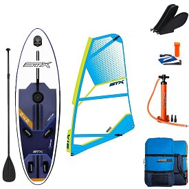 STX WS 242 FREERIDE incl. Segel - aufblasbares Windsurfboard