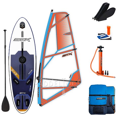 STX WS 242 FREERIDE incl. Segel - aufblasbares Windsurfboard