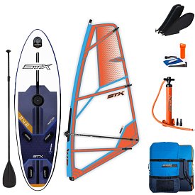 STX WS 242 FREERIDE incl. Segel - aufblasbares Windsurfboard