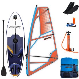 STX WS 242 FREERIDE incl. Segel - aufblasbares Windsurfboard